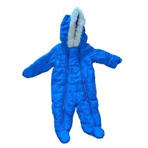 3-6M Babies R Us Blue Snowsuit